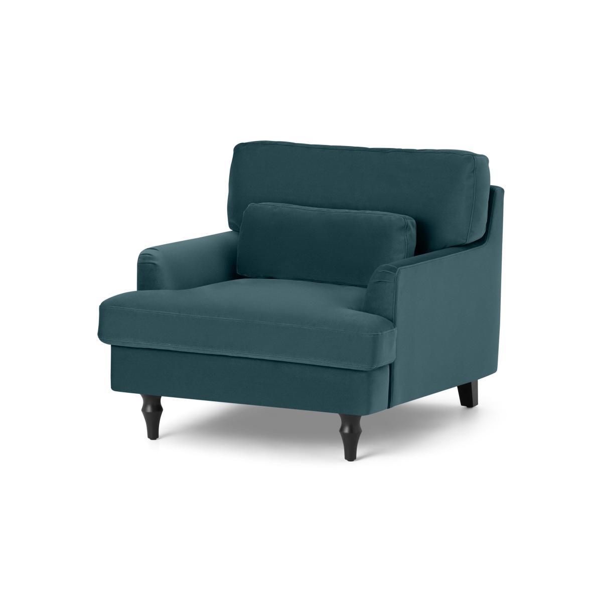 Tamyra Loveseat, Coastal Blue Velvet – image 3
