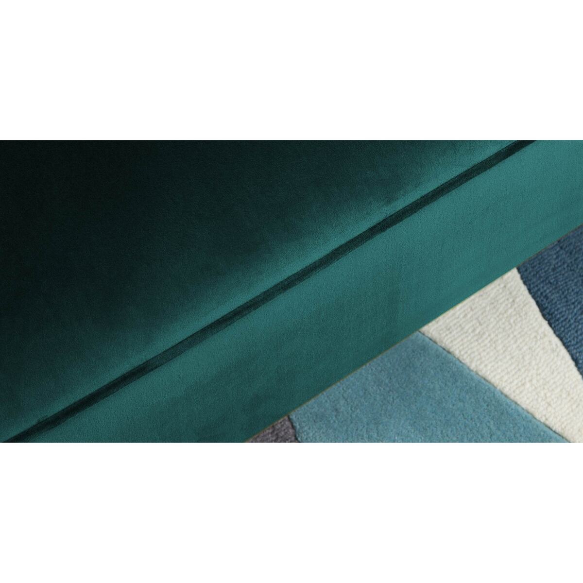 Margot Accent Armchair, Peacock Blue Velvet – image 5