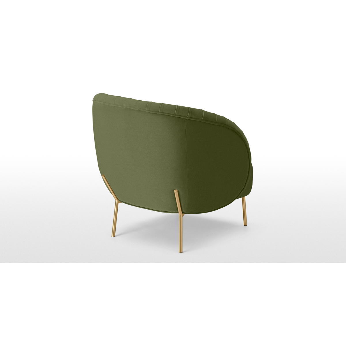 Ilana Accent Armchair, Fir Green Velvet – image 5