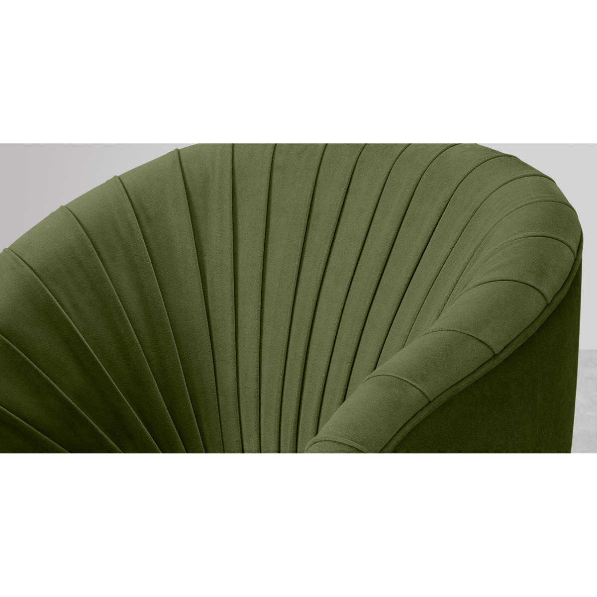 Ilana Accent Armchair, Fir Green Velvet – image 6