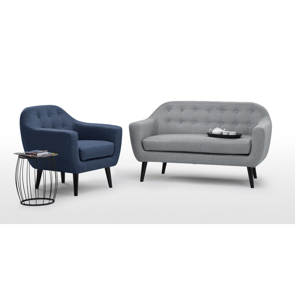 Ritchie Armchair, Scuba Blue – image 3
