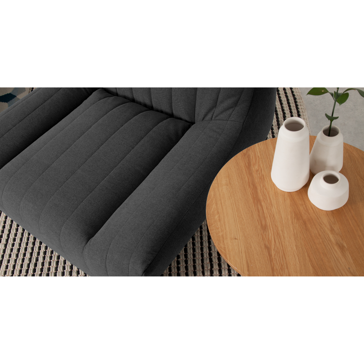 Ivan Armchair, Marl Grey – image 4
