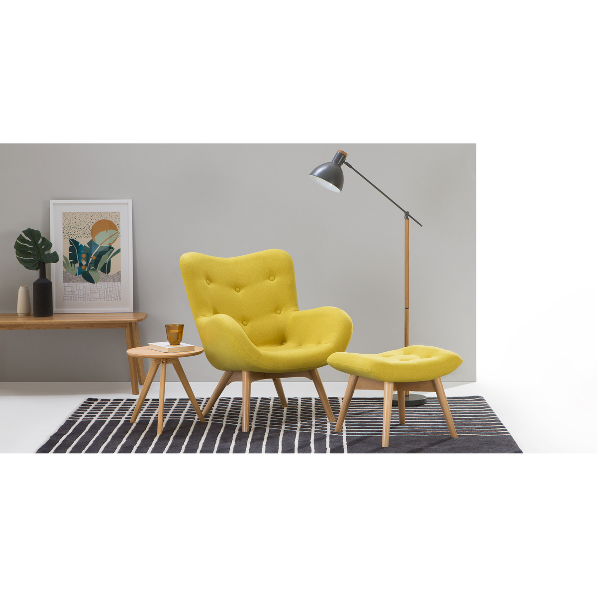 Doris Accent Armchair, Shetland Moss – image 3