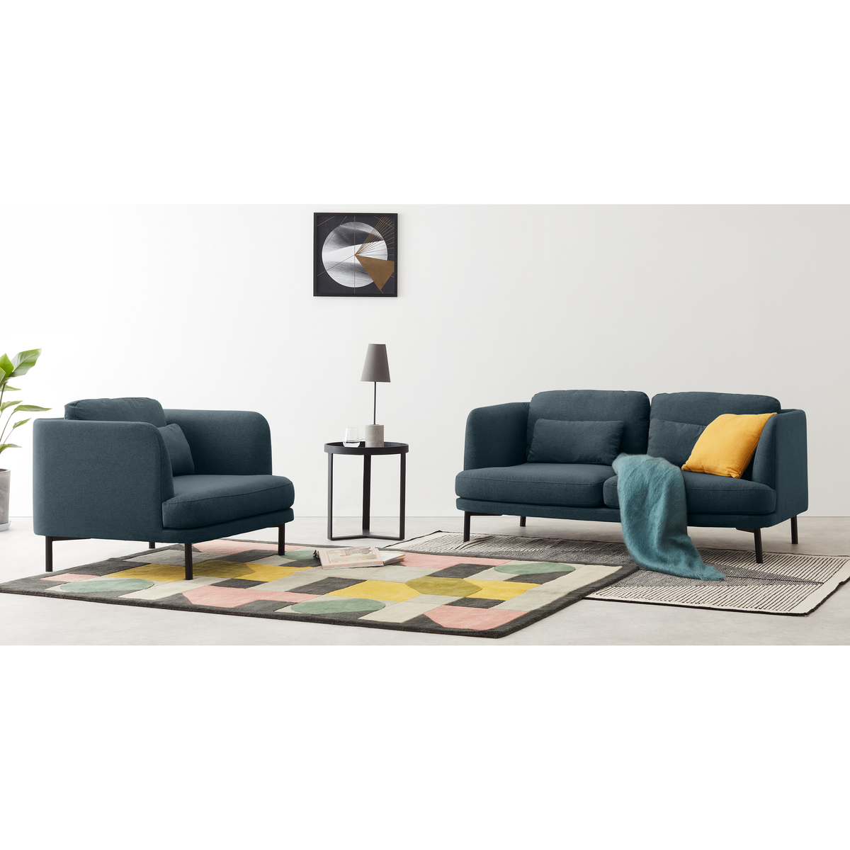 Herman Armchair, Aegean Blue – image 2