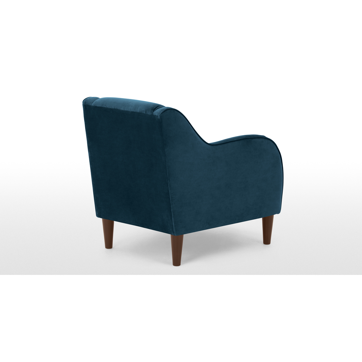 Helena Armchair, Plush Teal Velvet – image 4