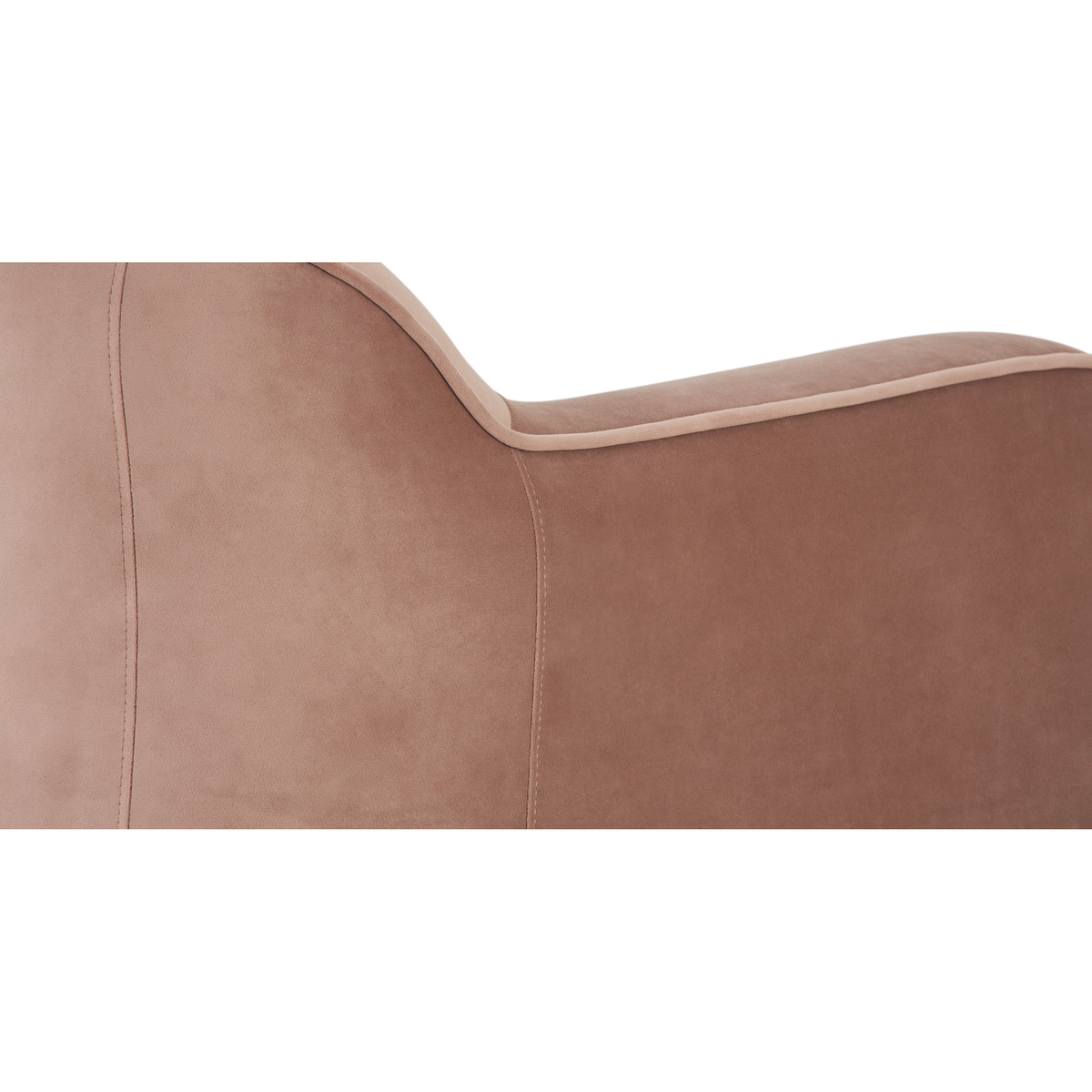 Gracie Armchair, Vintage Pink Velvet – image 5