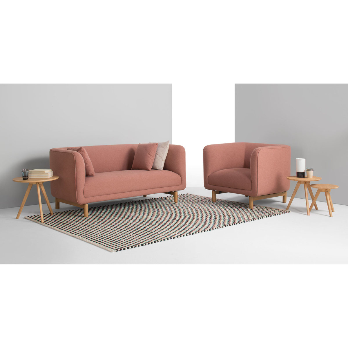 Becca Armchair, Dusk Pink – image 2