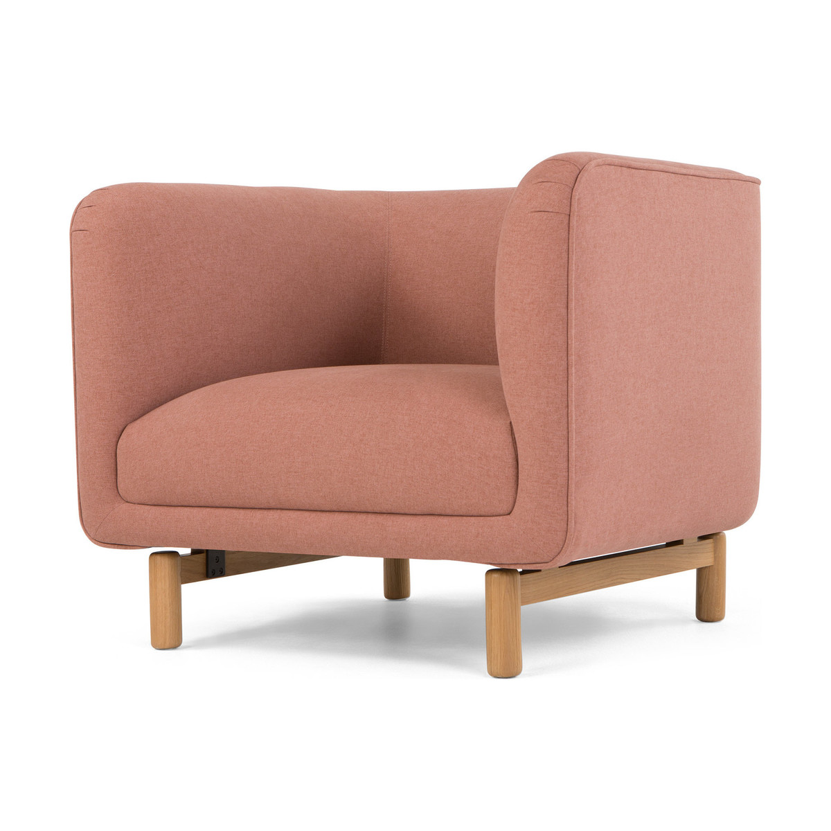 Becca Armchair, Dusk Pink – image 1