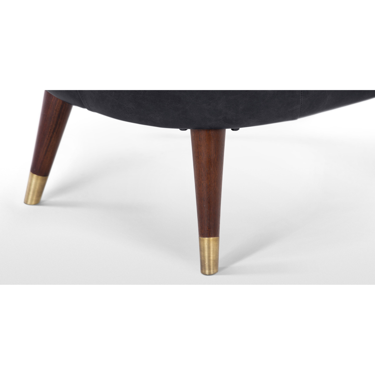 Seattle Armchair, Black Premium Leather – image 5