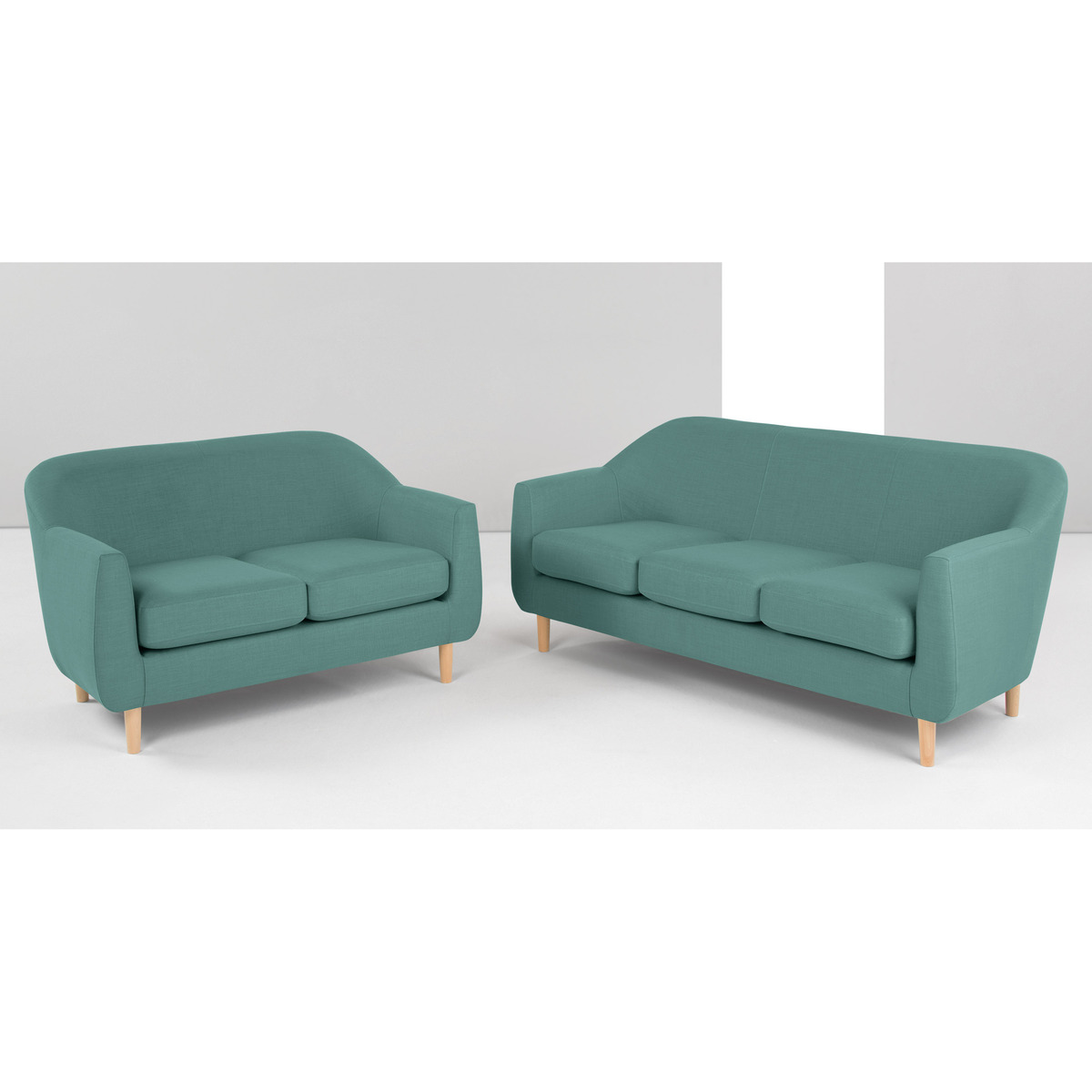 Tubby Armchair, Soft Teal – image 7