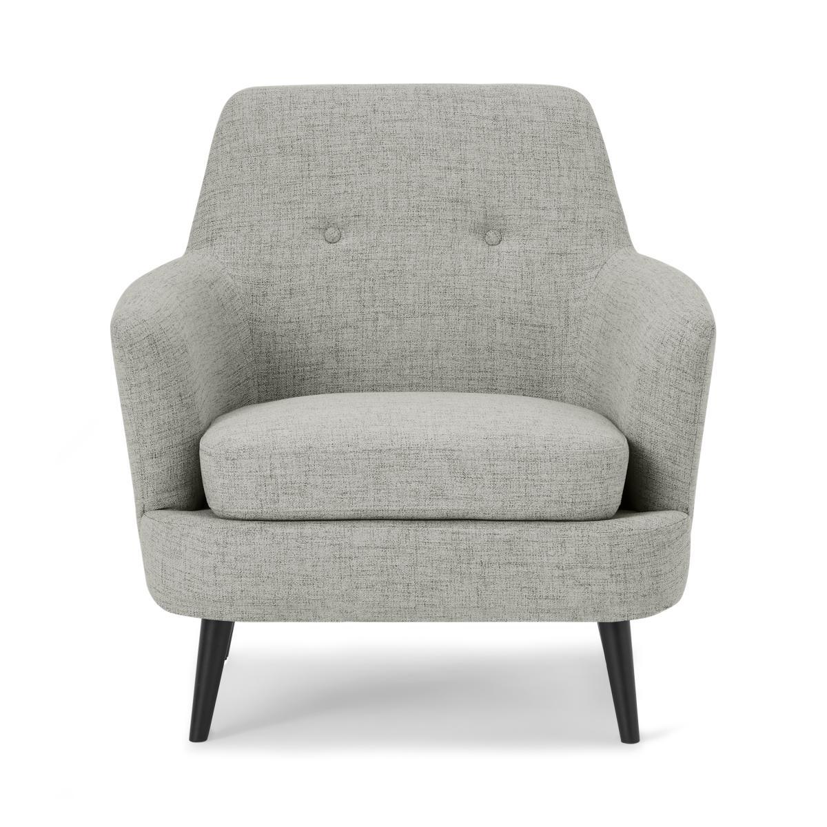 Verne Armchair, Pale Grey – image 2