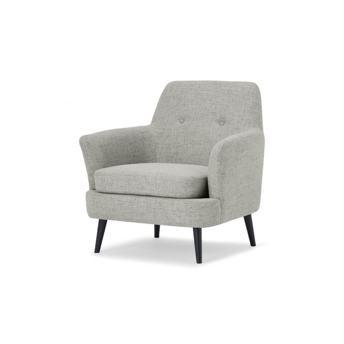 Verne Armchair, Pale Grey – image 3