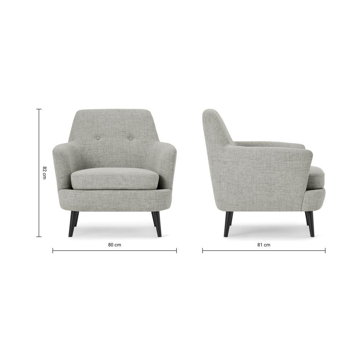 Verne Armchair, Pale Grey – image 9