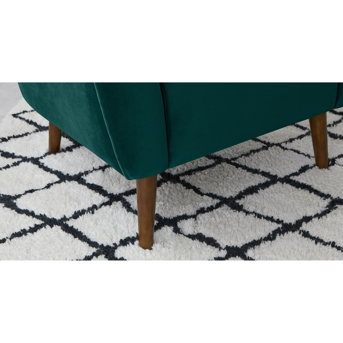 Tallulah Armchair, Seafoam Blue Velvet – image 5