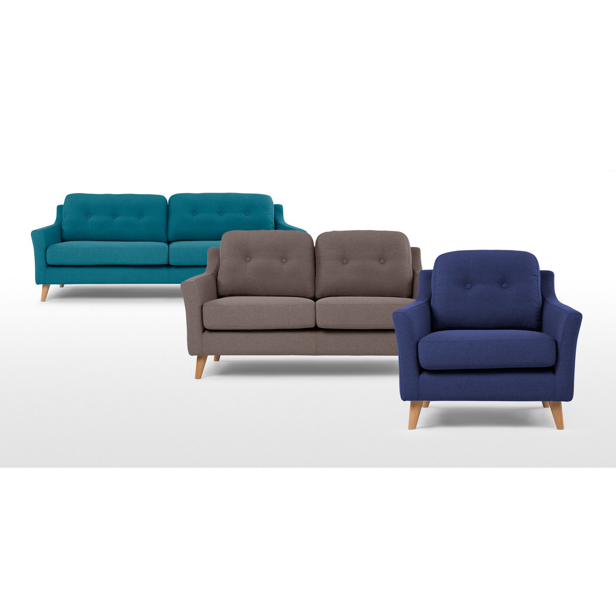 Rufus Armchair, Dark Cobalt Blue – image 6