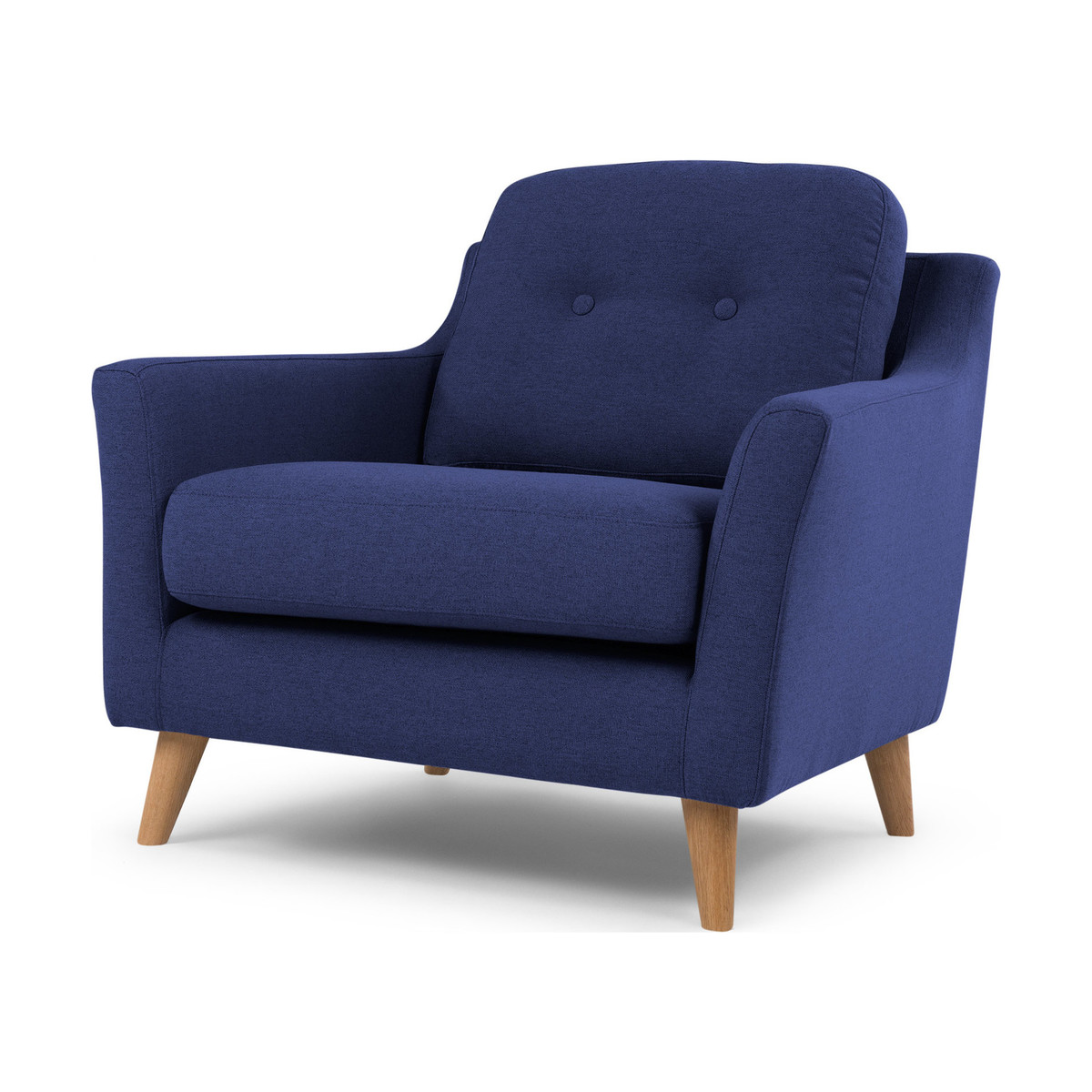 Rufus Armchair, Dark Cobalt Blue – image 1