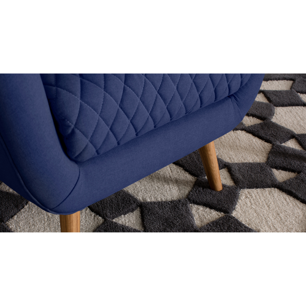 Flick Accent Armchair, Cobalt Blue – image 4