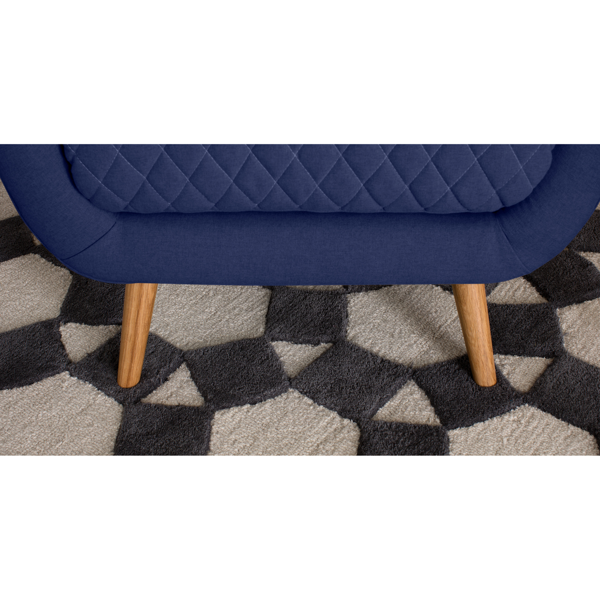 Flick Accent Armchair, Cobalt Blue – image 6