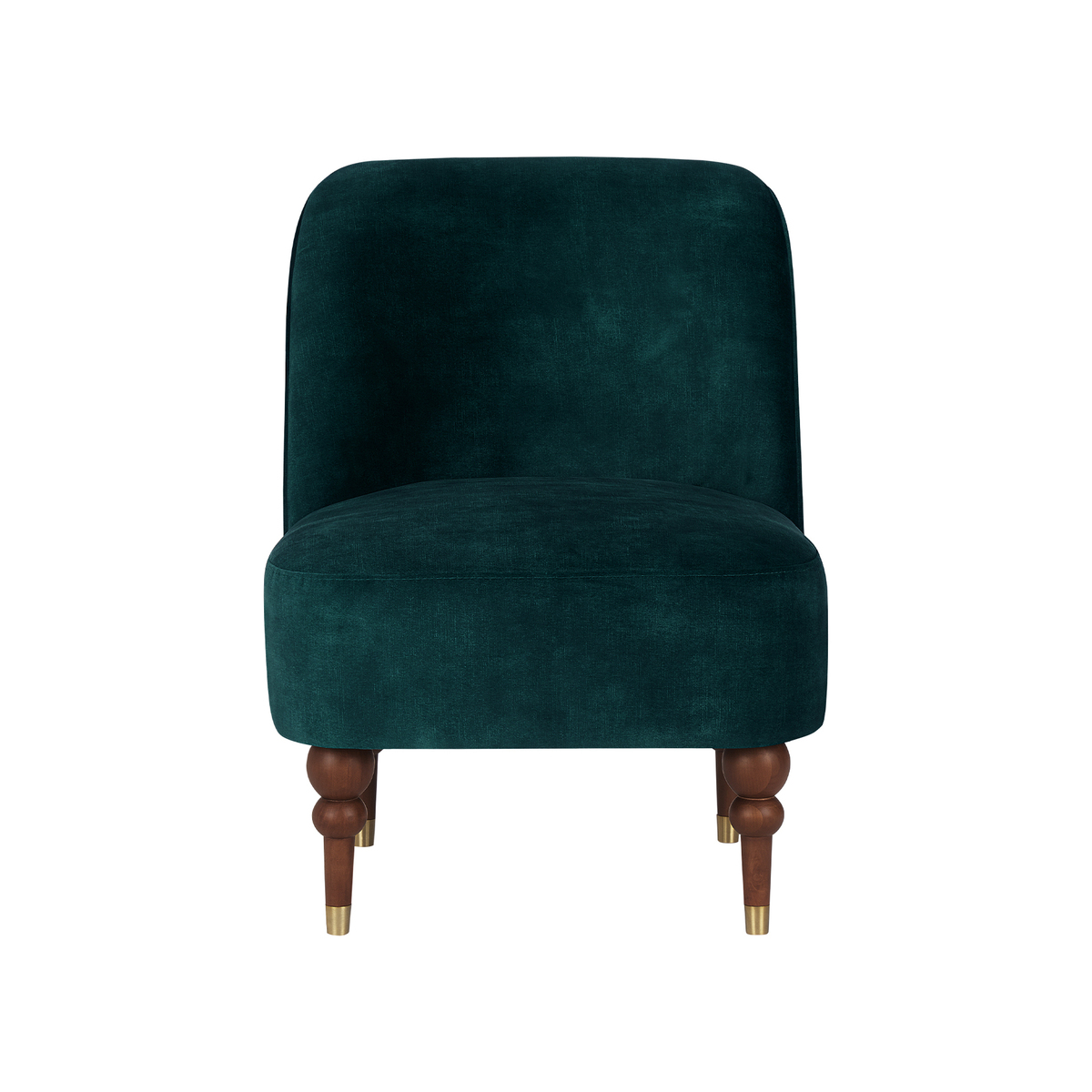 Harpo Accent Armchair, Nile Blue Velvet – image 1
