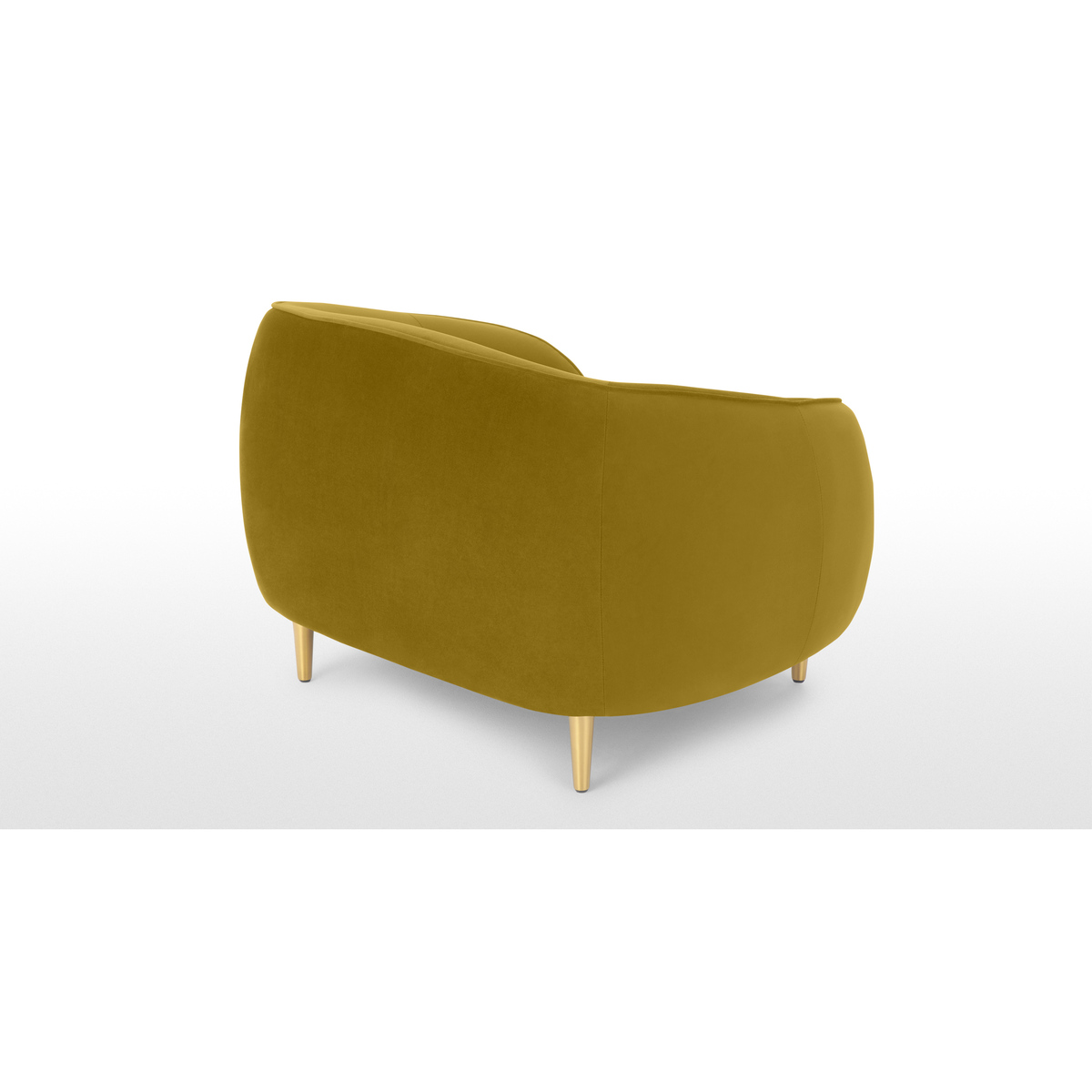 Trudy Armchair, Vintage Gold Velvet – image 5