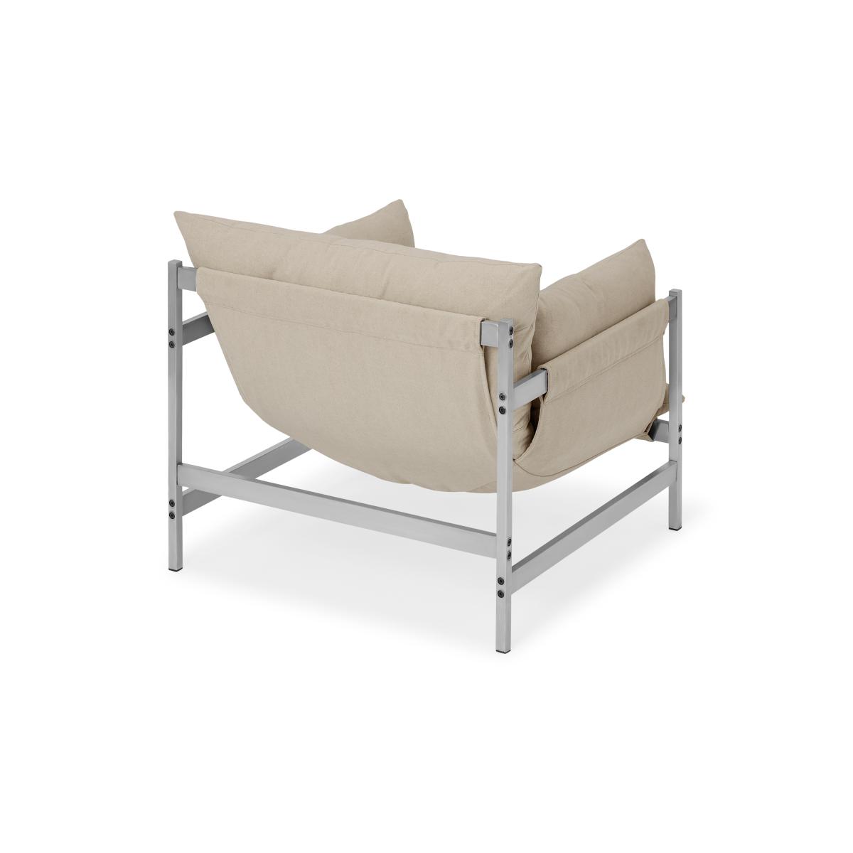 Deakin Accent Chair, Natural Cotton & Linen Mix Fabric – image 7