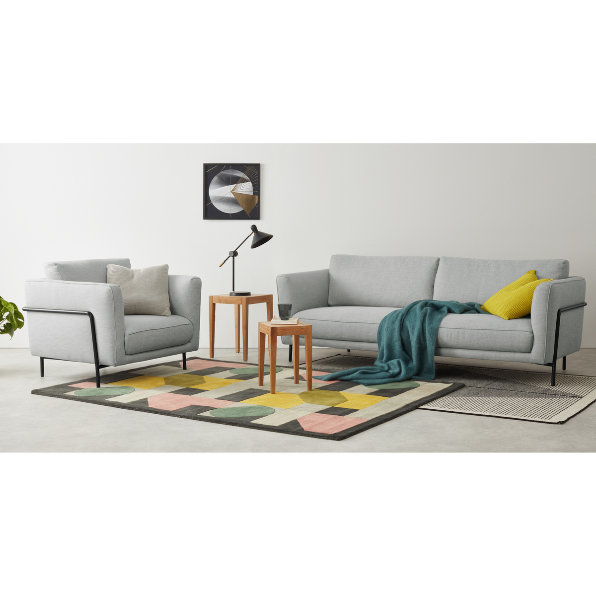 Everson Armchair, Titan Grey – image 3