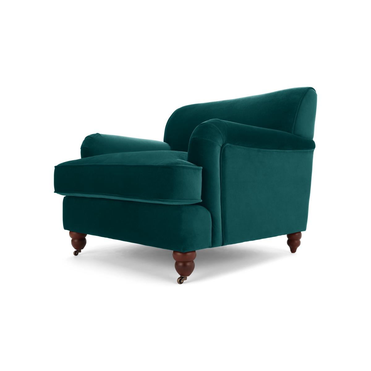 Orson Armchair, Seafoam Blue Velvet – image 3