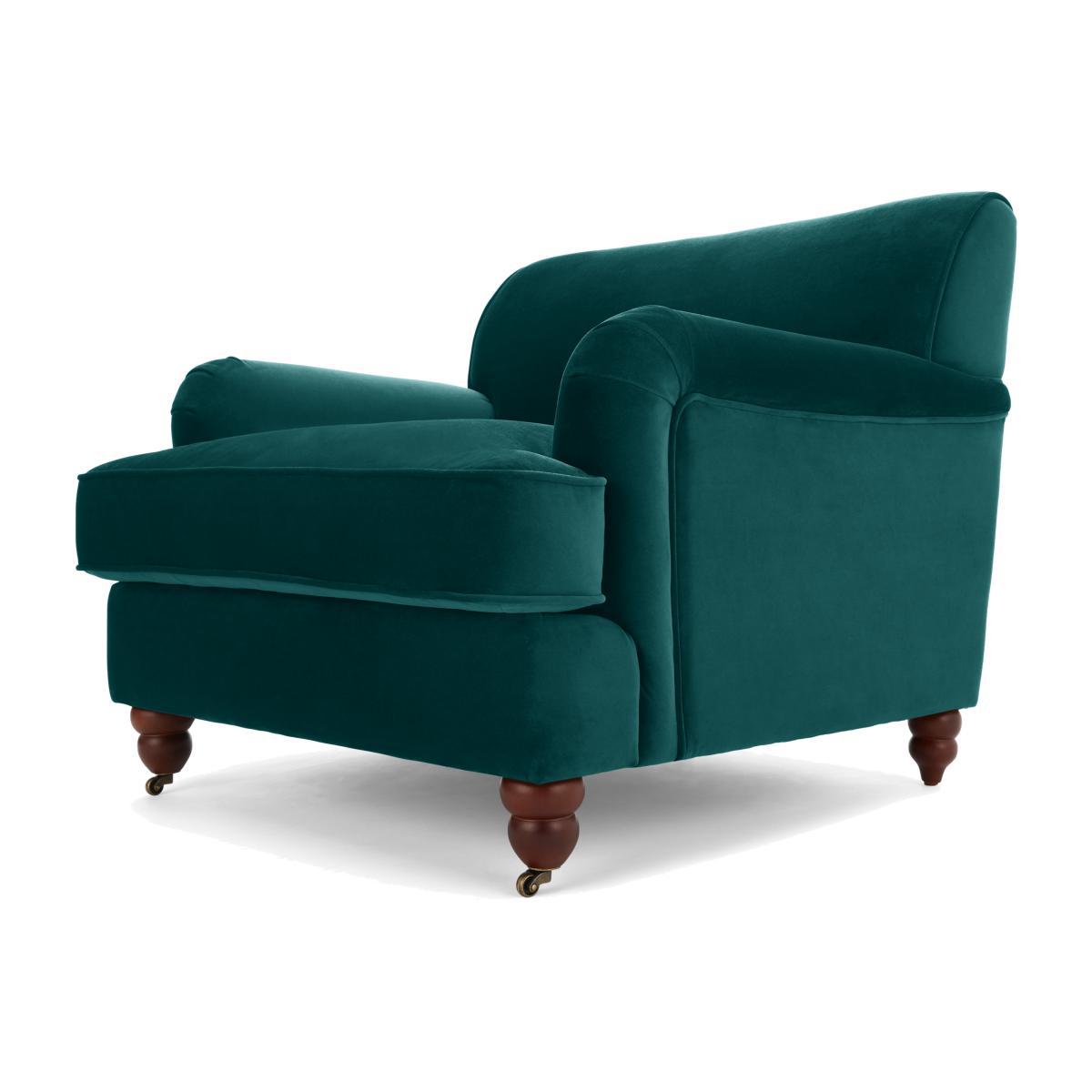 Orson Armchair, Seafoam Blue Velvet – image 1