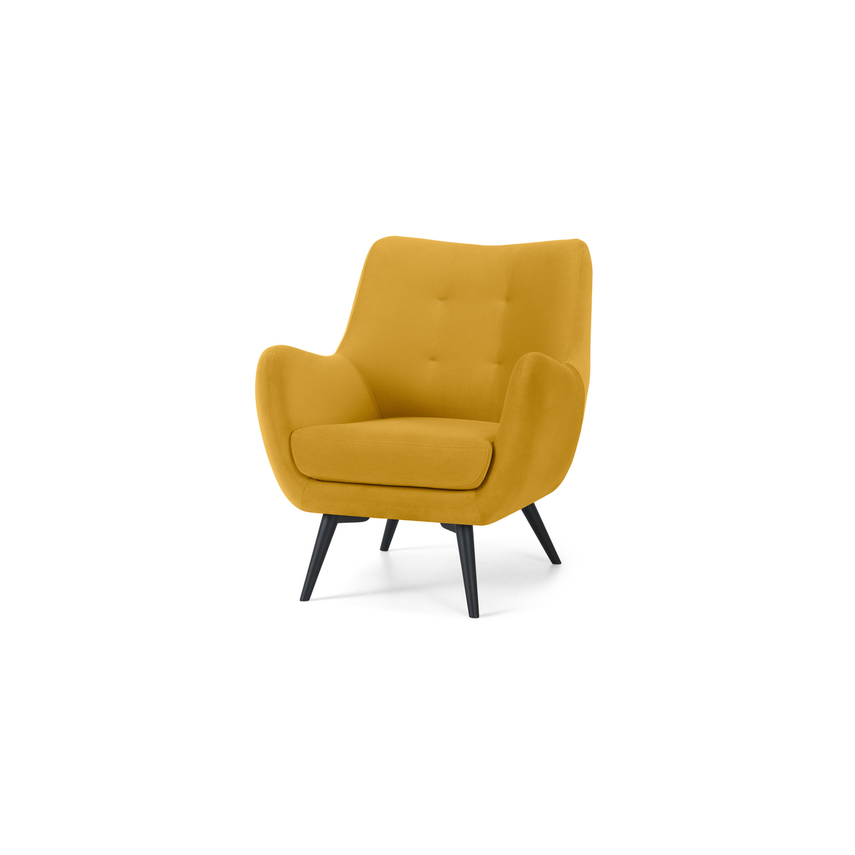 Hilda Accent Armchair, Canary Yellow – image 2