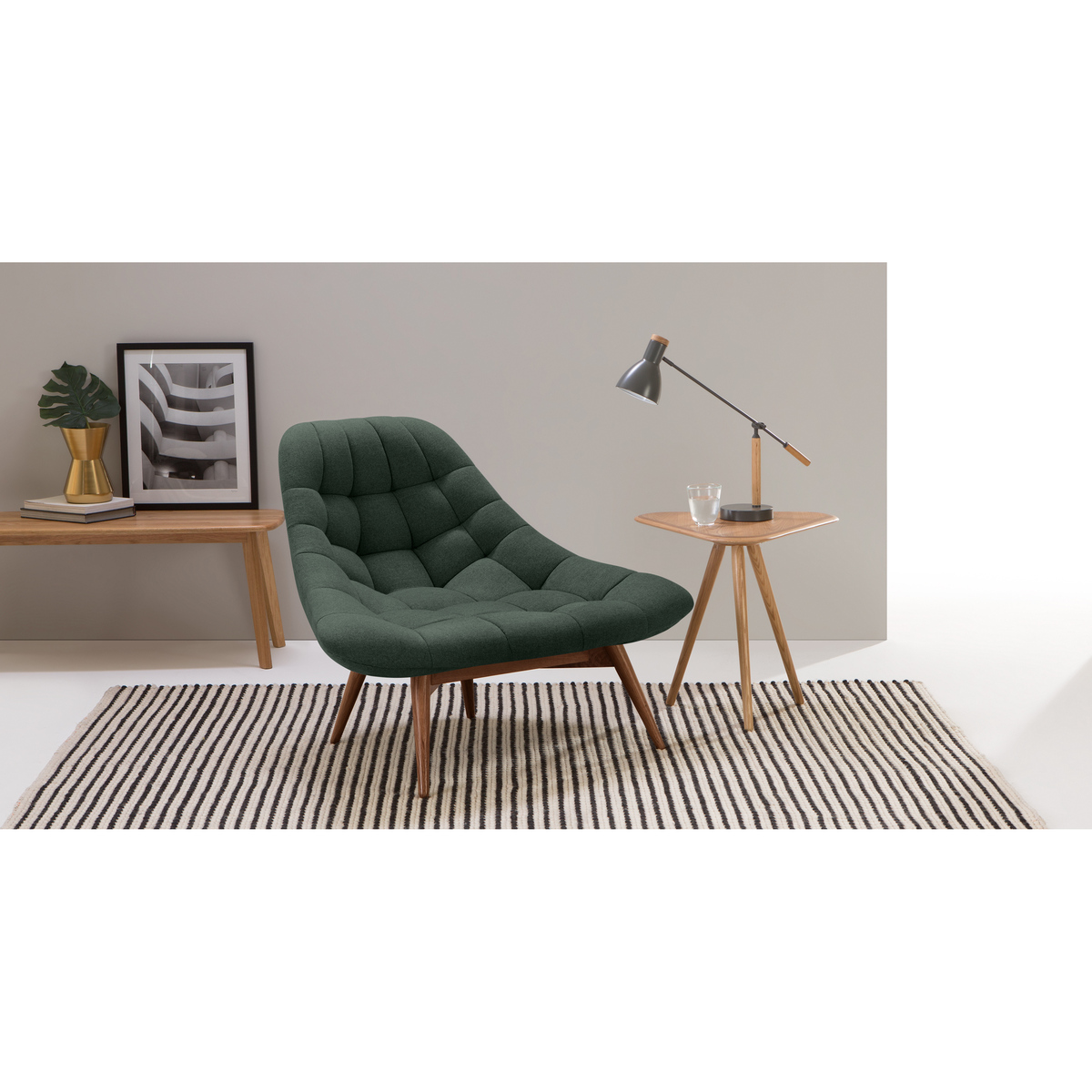 Kolton Accent Armchair, Woodland Green – image 3
