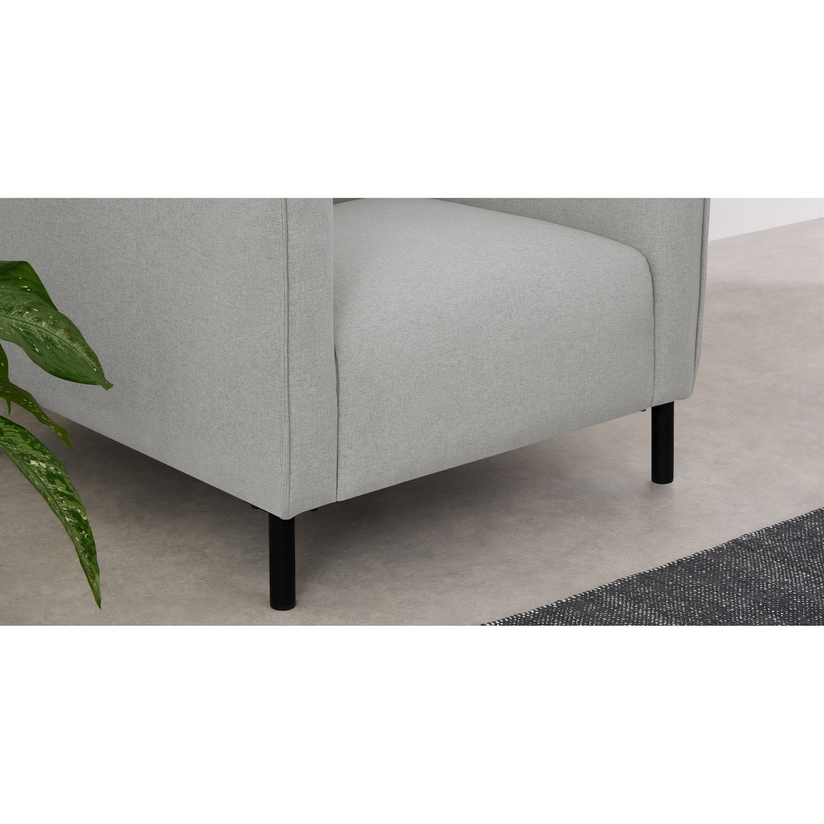 Herron Armchair, Hail Grey – image 4