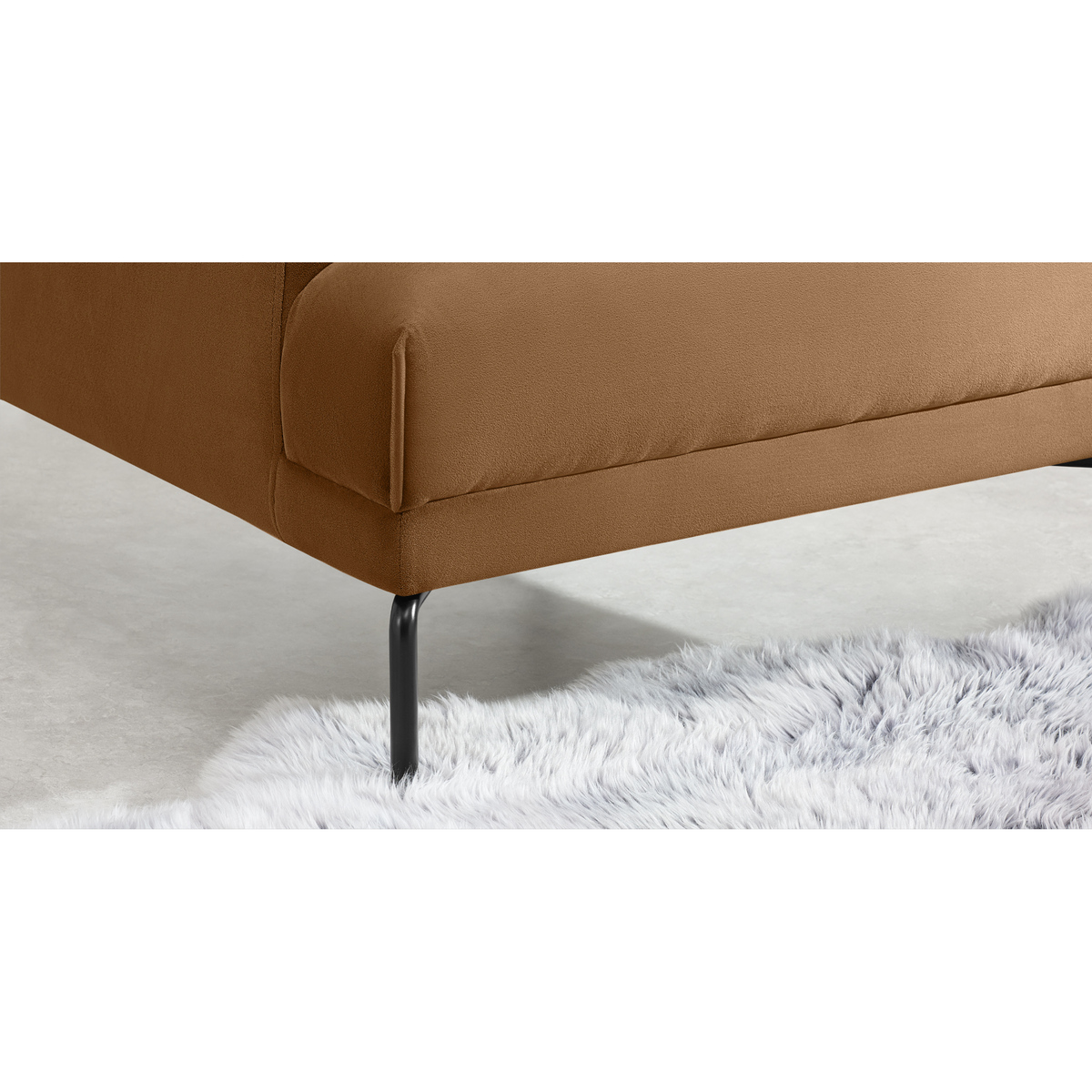 Attwood Armchair, Golden Amber Velvet – image 4