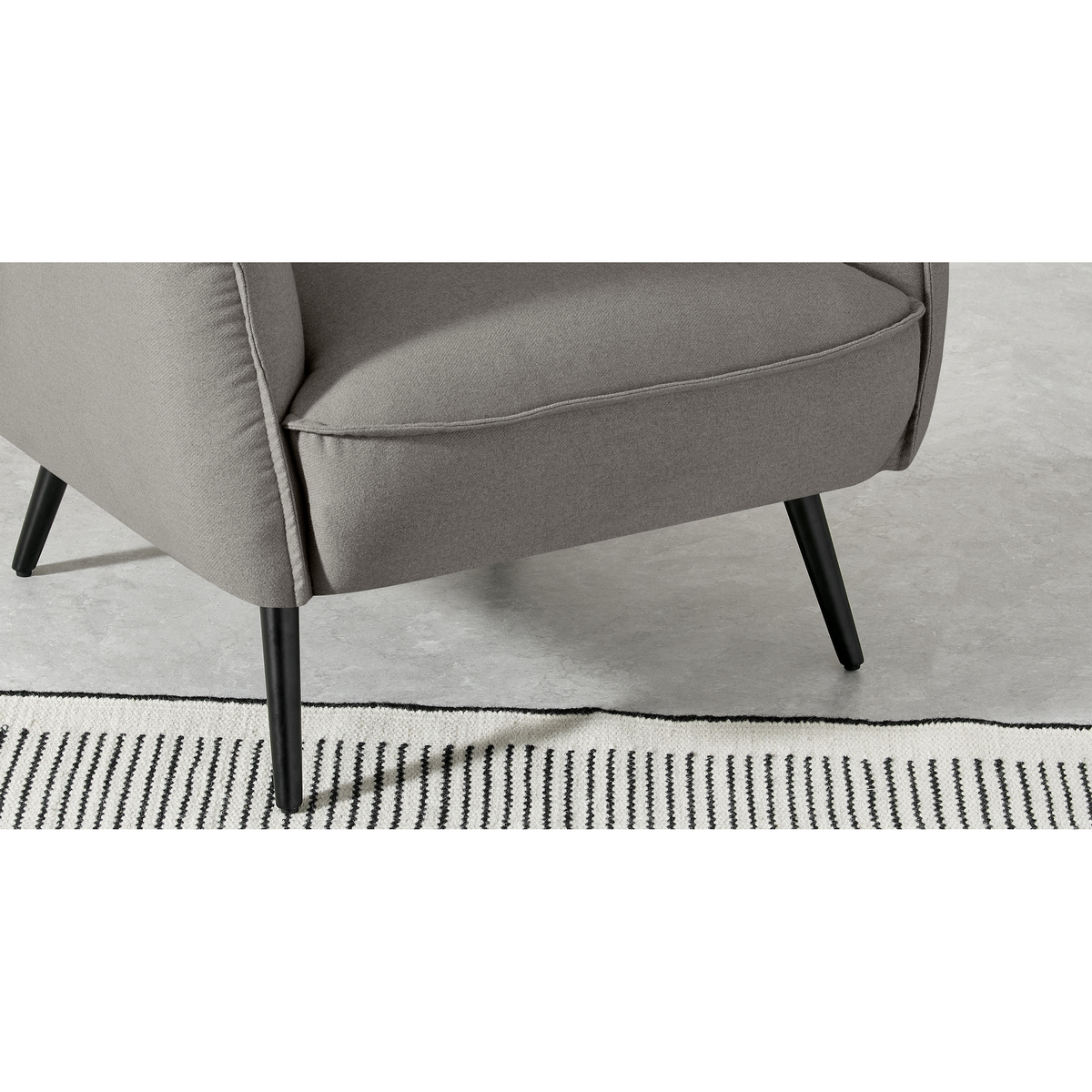 Linden Accent Armchair, Flavio Grey – image 4