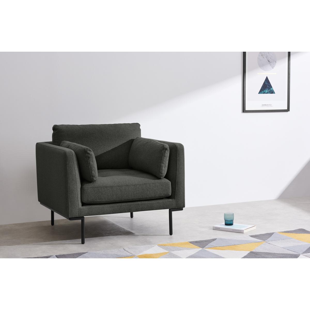 Harlow Armchair, Hudson Grey – image 4