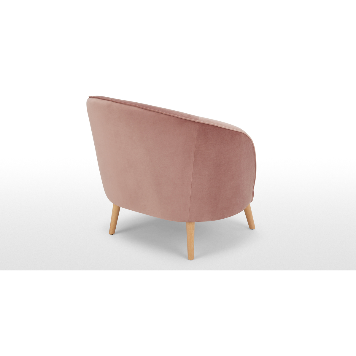 Gertie Accent Armchair, Vintage Pink Velvet – image 5