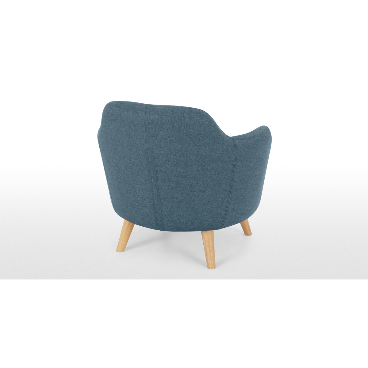 Nya Armchair, Duke Blue Weave – image 5