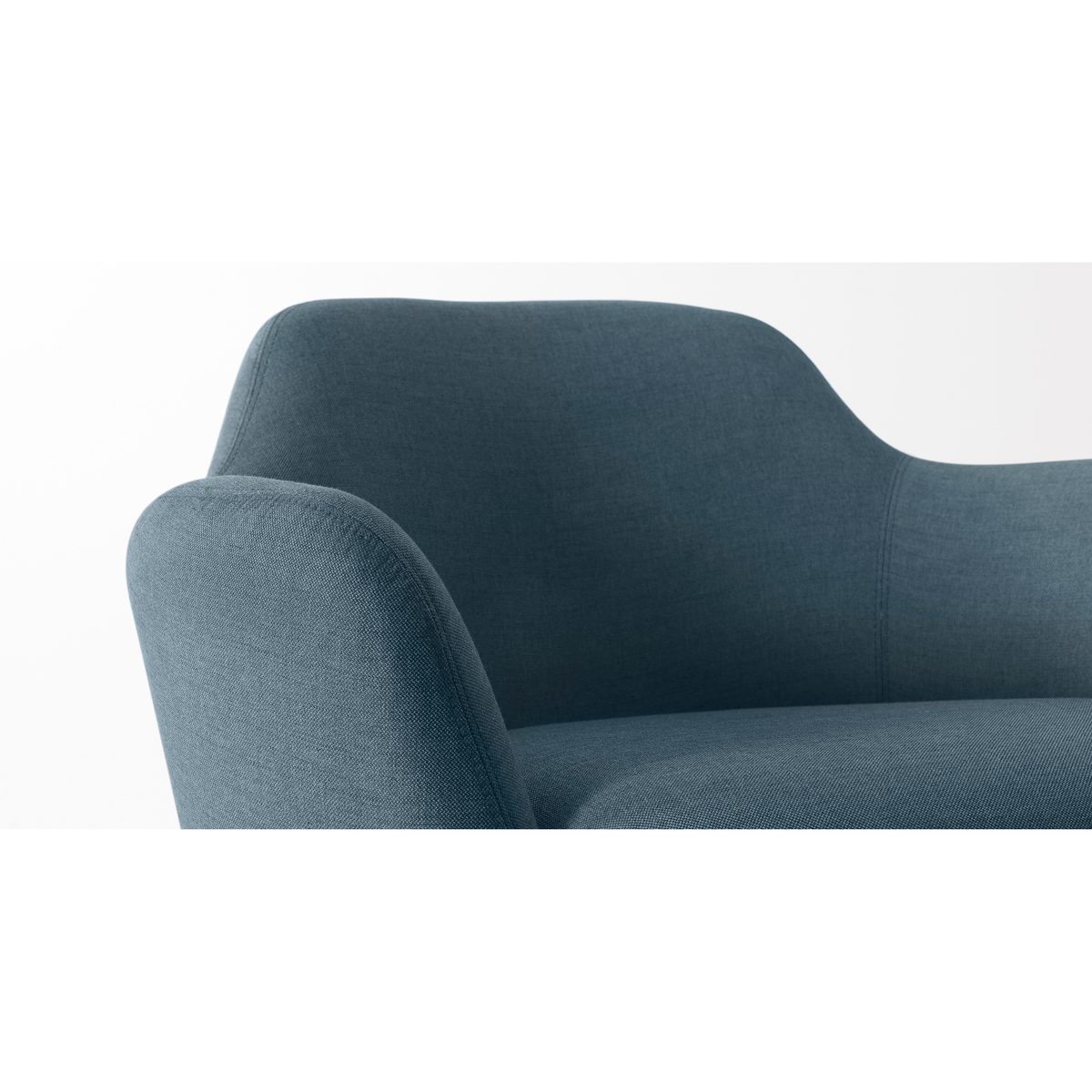 Nya Armchair, Duke Blue Weave – image 6