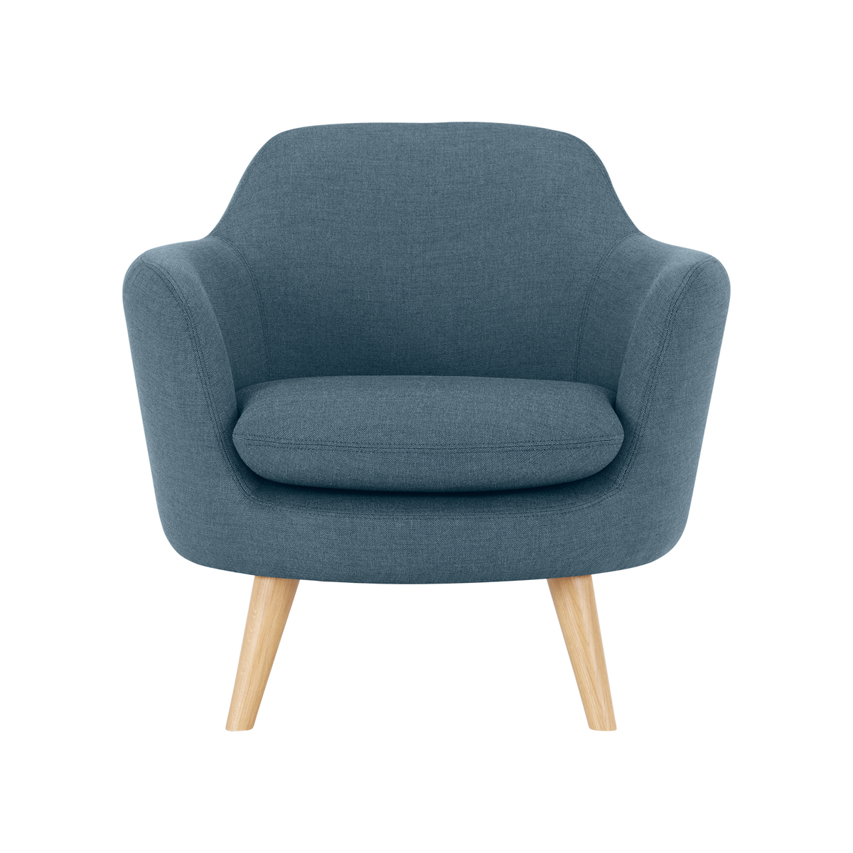 Nya Armchair, Duke Blue Weave – image 2