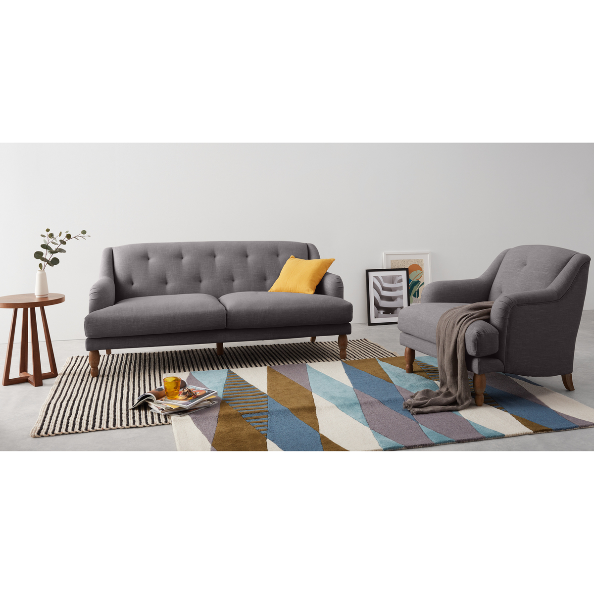 Ariana Armchair, Graphite Grey – image 3