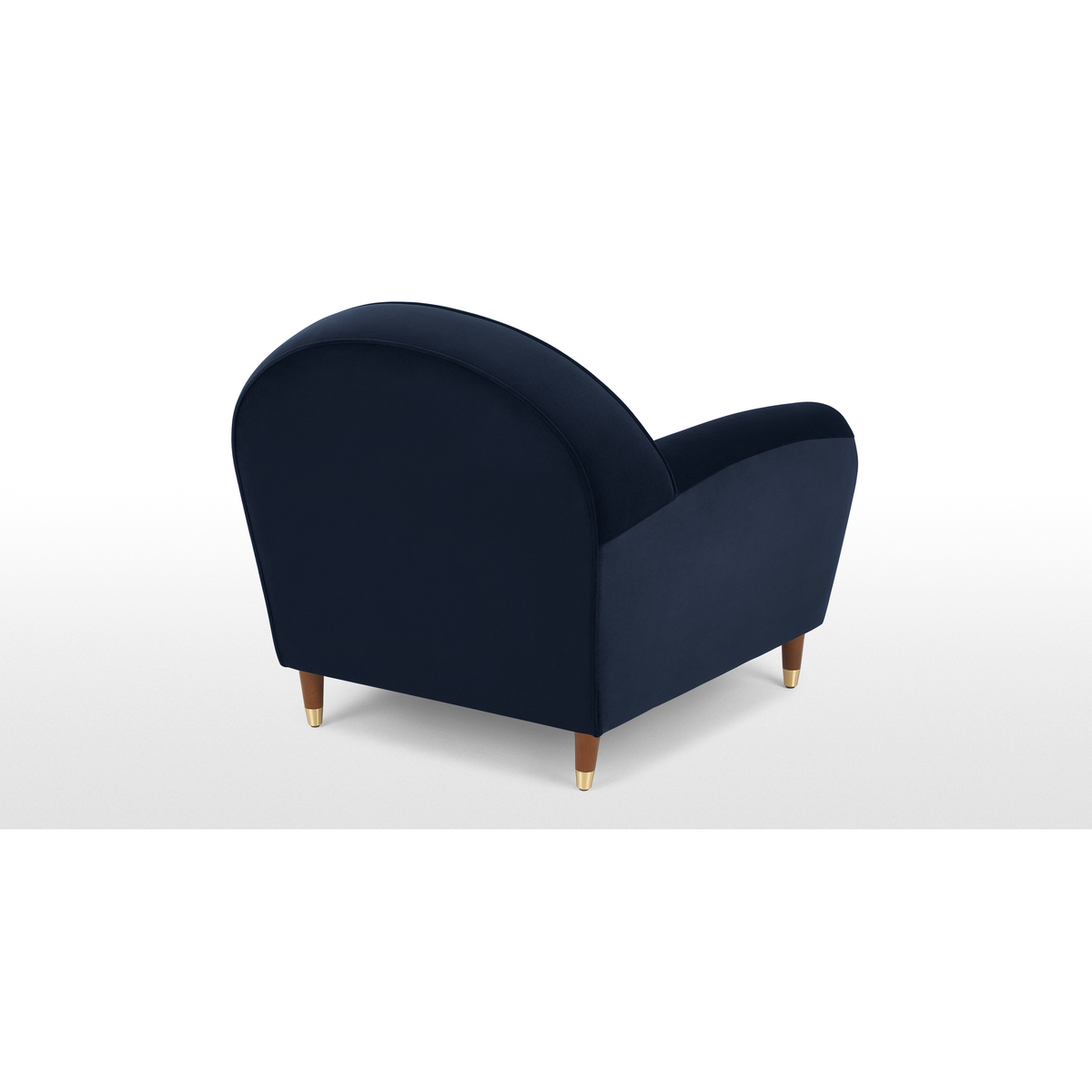 Carlton Armchair, Ink Blue Velvet – image 5