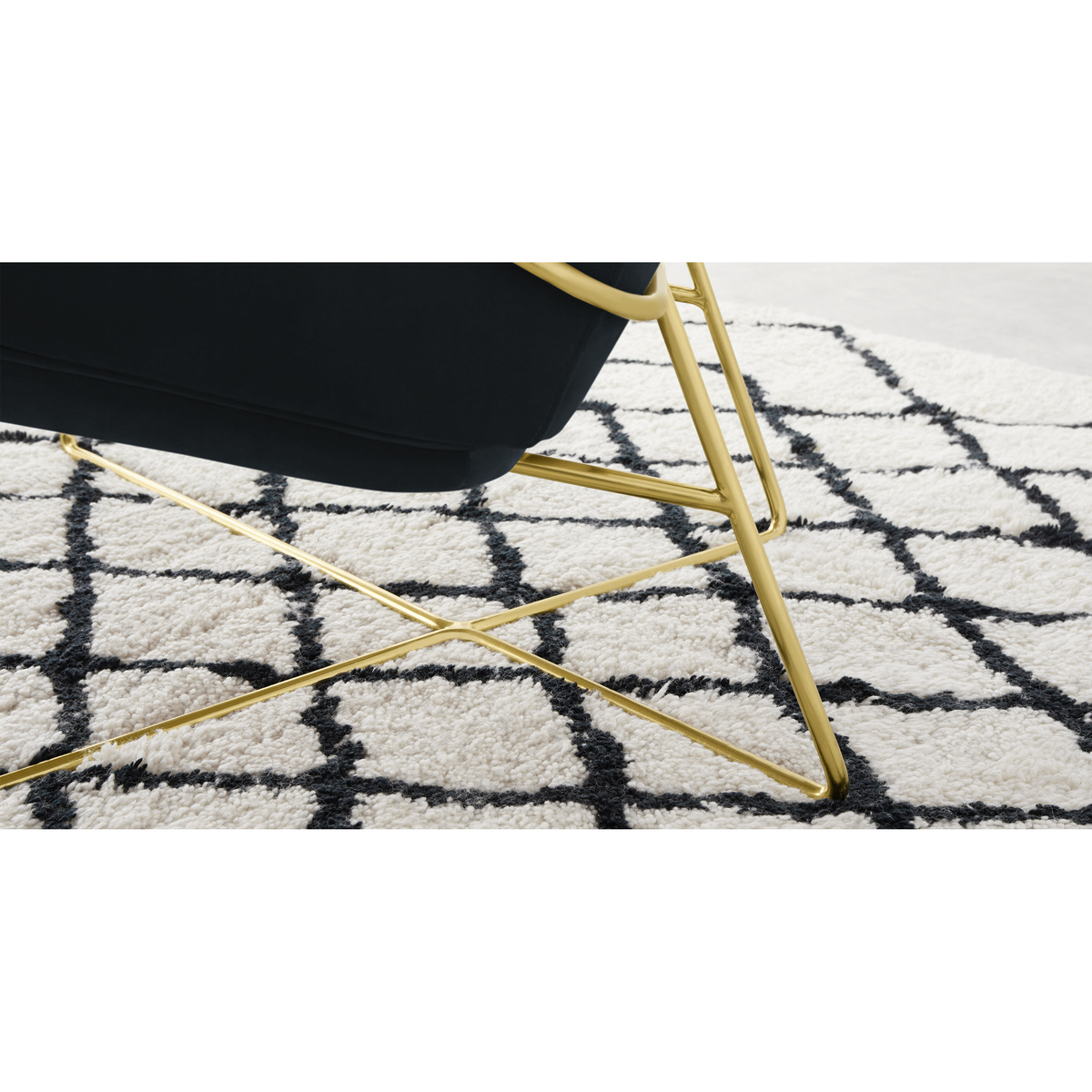 Stanley Accent Armchair, Twilight Blue Velvet – image 4