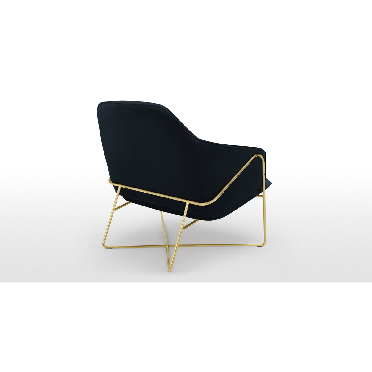 Stanley Accent Armchair, Twilight Blue Velvet – image 5