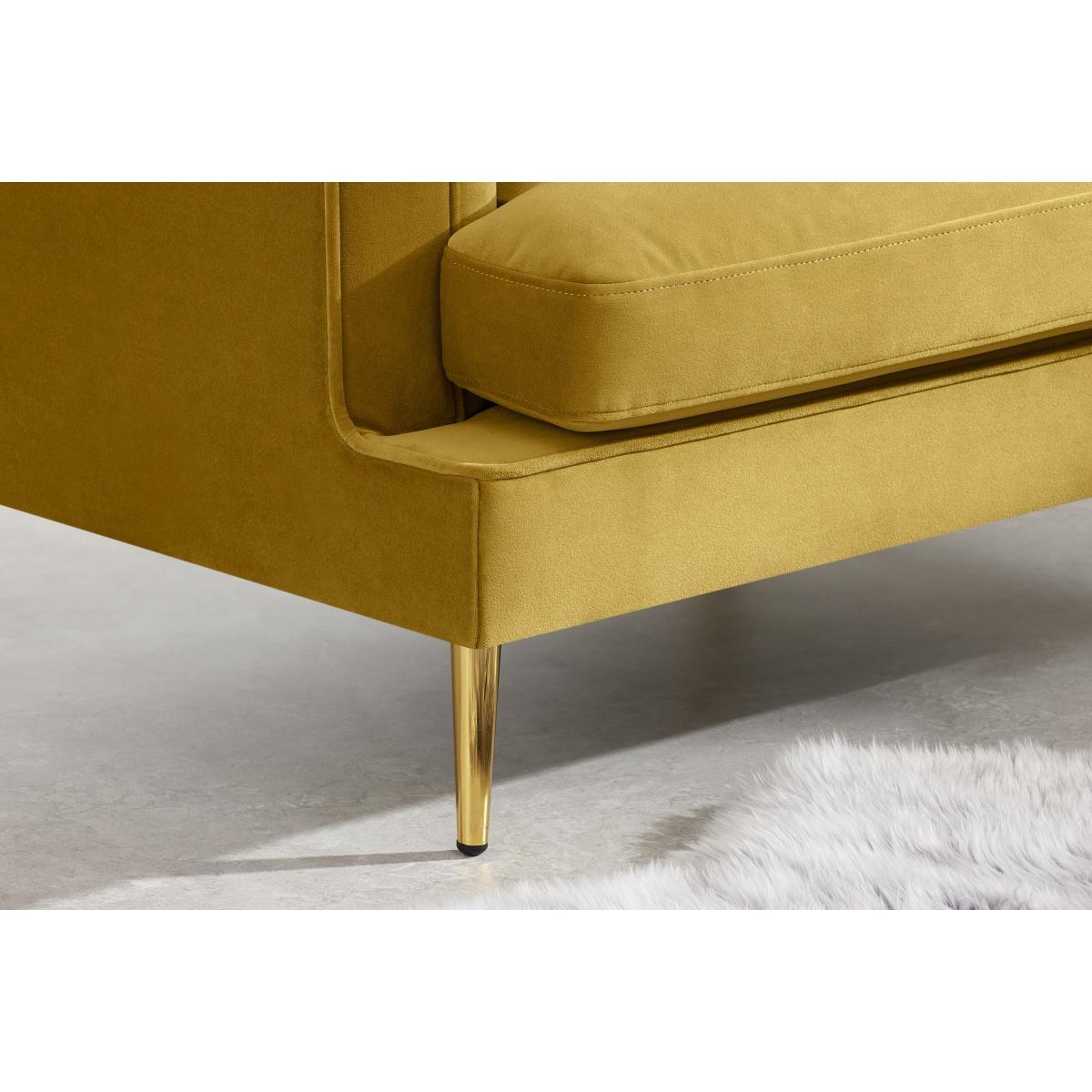 Goswell Armchair, Vintage Gold Velvet – image 5