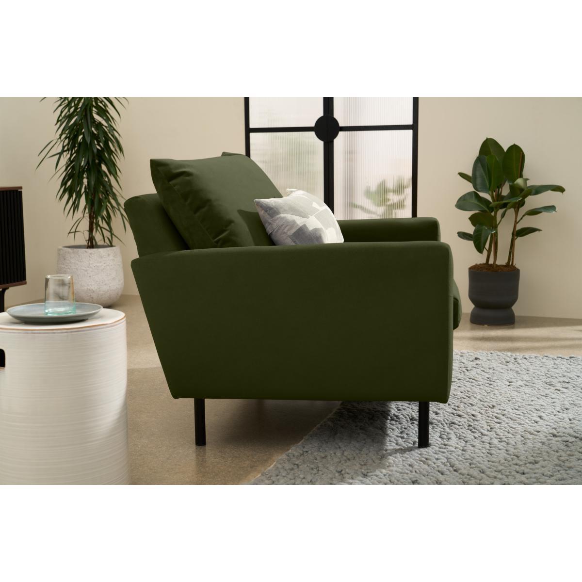 Russo Loveseat, Moss Recycled Velvet – image 5