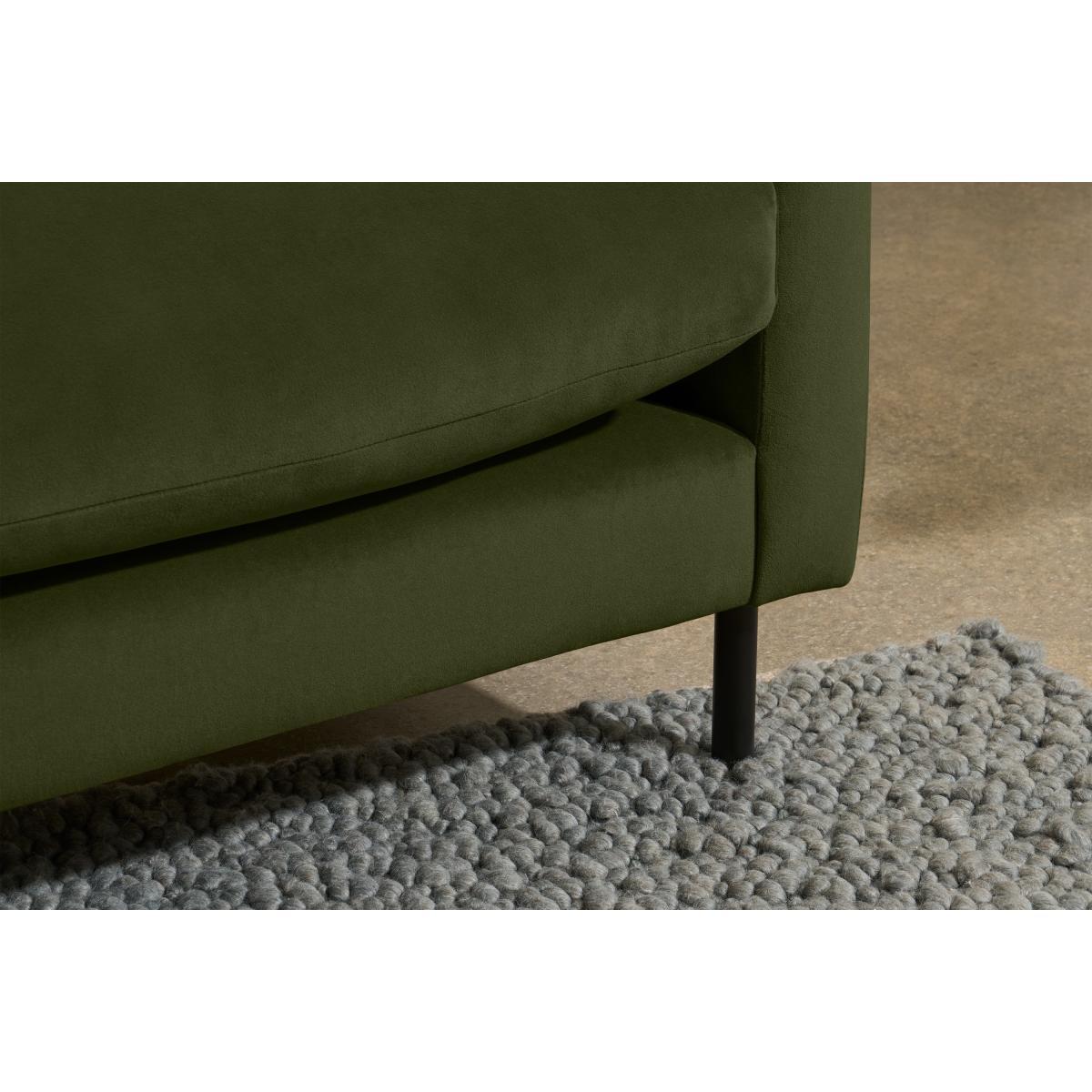 Russo Loveseat, Moss Recycled Velvet – image 6