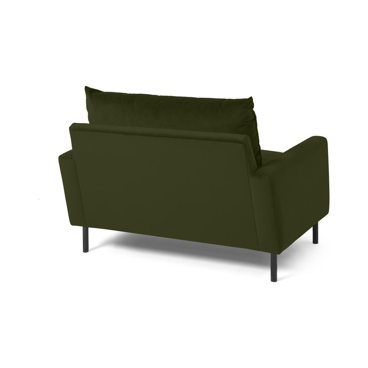 Russo Loveseat, Moss Recycled Velvet – image 7