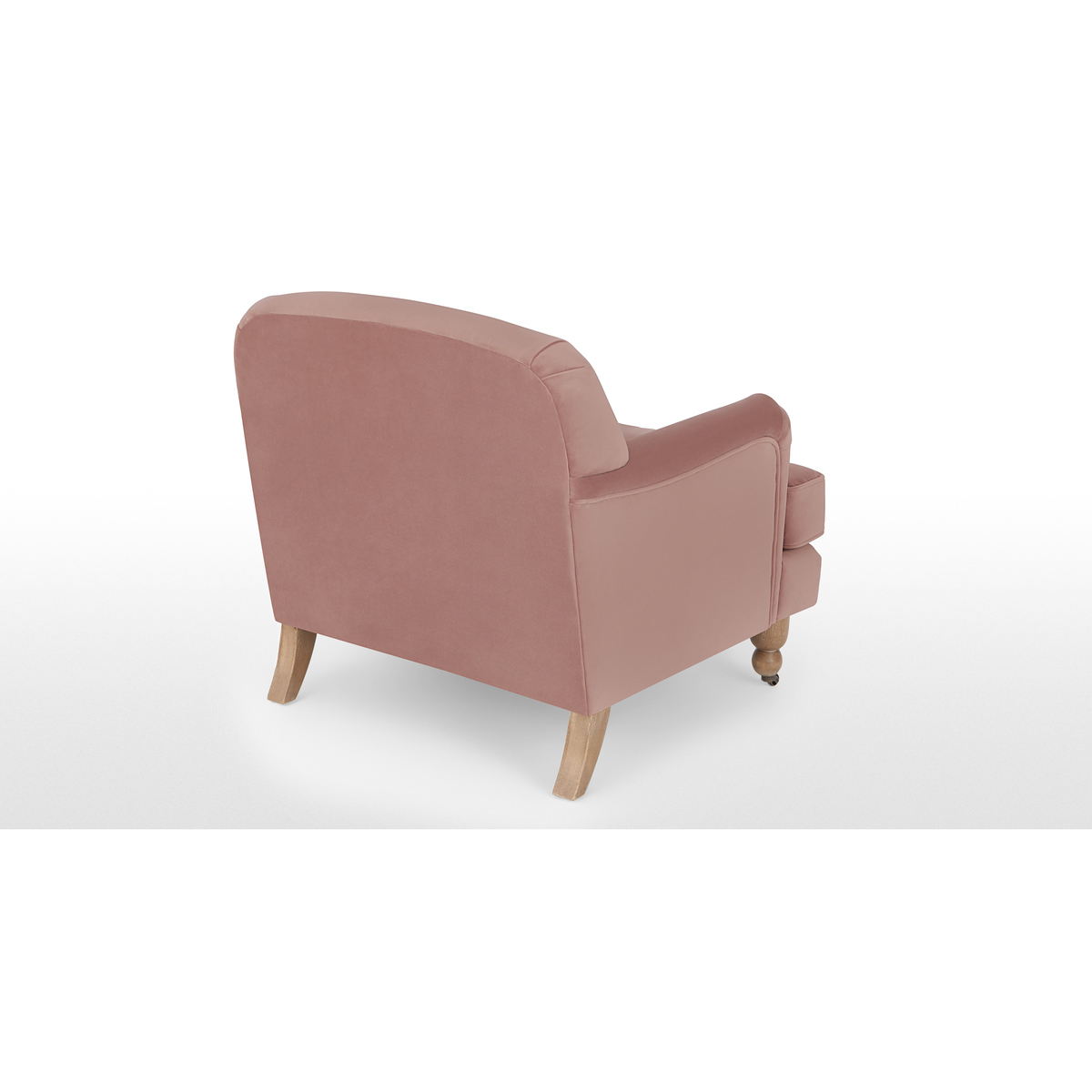 Orson Small Armchair, Vintage Pink Velvet – image 5