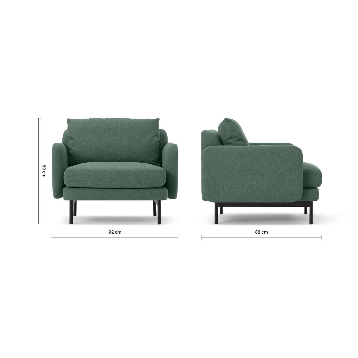 Miro Armchair, Bay Green – image 8
