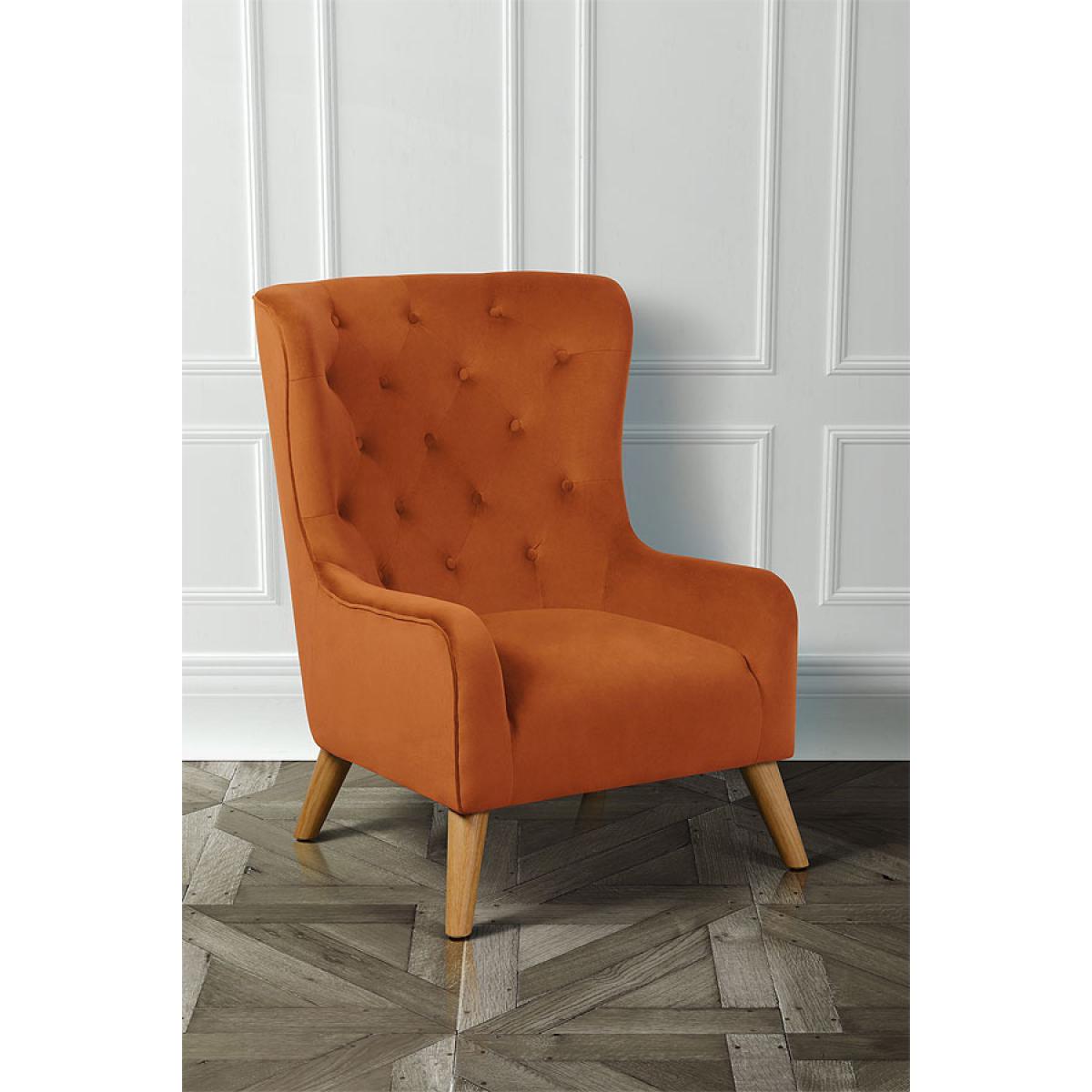 Dorchester Lounge Armchair, Burnt Orange – image 3