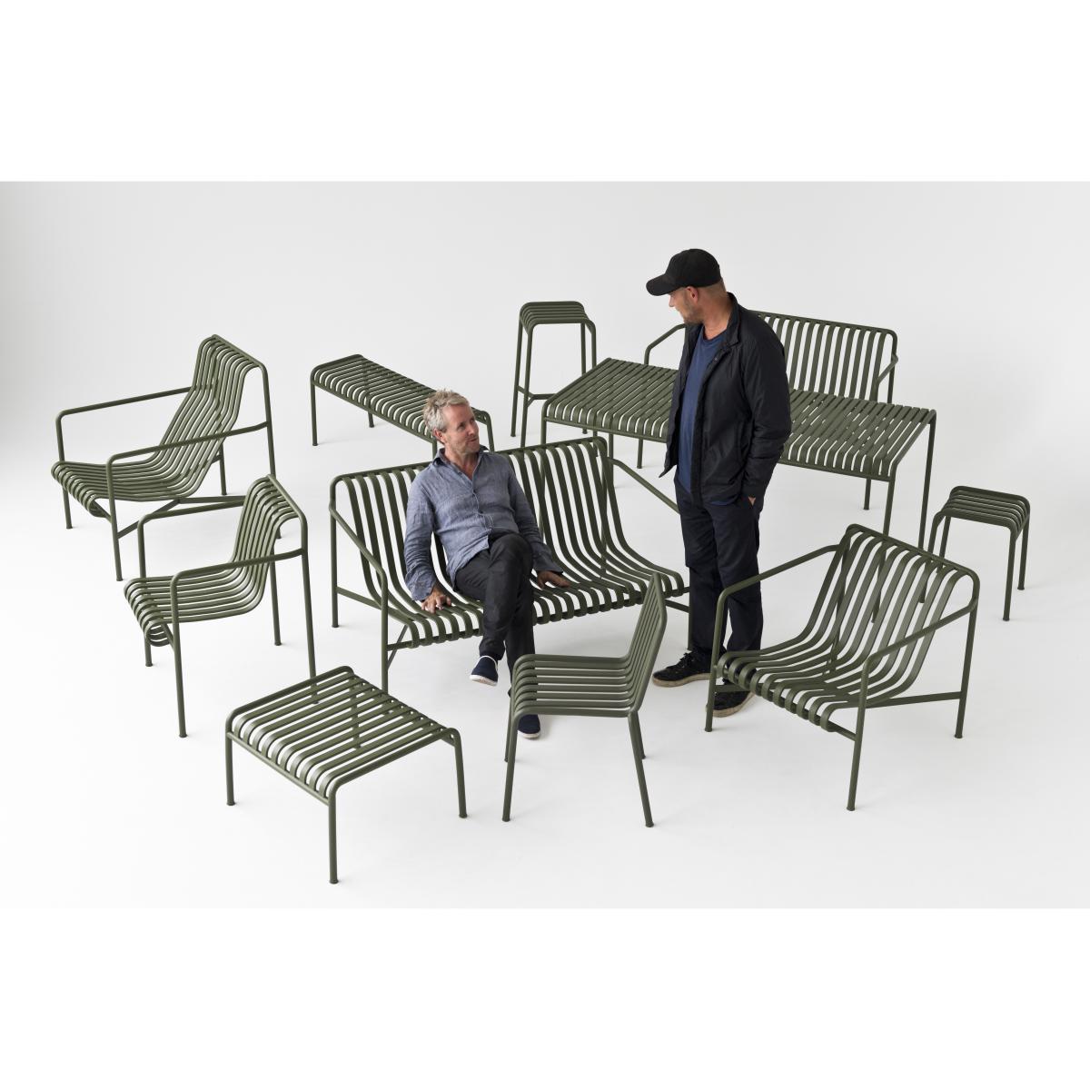 Palissade Stackable armchair - R & E Bouroullec by Hay Grey – image 2